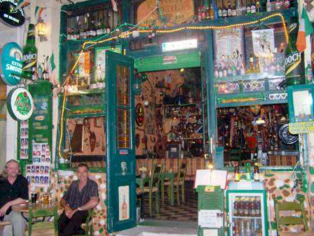 Punch Bowl Irish Bar - Exterior View