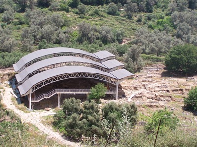 Necropolis at Orthi Petra, ancient Eleftherna