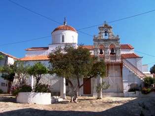 Monastery of Prophet Ilias - View of the Church